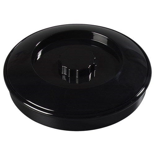 Carlisle Smallwares Each Carlisle 047503 7 1/4" Polypropylene Black Tortilla Server with Interlock Lid | Denson CFE