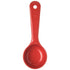 Carlisle Smallwares Each Carlisle 492405 Measure Misers 2 oz. Red Acetal Short Handle Portion Spoon | Denson CFE