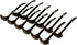 Carlisle Smallwares Set Carlisle 028703 Carly Polycarbonate Assorted Ladles, 0.5" Height, 0.5" Width, 9.5" Length, Polycarbonate, 9-1/2", Black