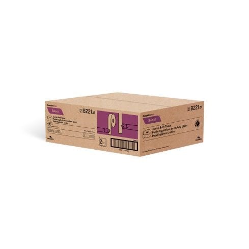Cascades PRO Essentials Case Cascades PRO B221 Jumbo Bathroom Tissue 2-Ply 3.45 in x 750 ft | Denson CFE