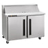 Centerline Refrigerated Prep Tables Each Centerline by Traulsen CLPT-4812-SD-LR 48" Sandwich/Salad Prep Table w/ Refrigerated Base, 115v | Denson CFE