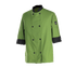 Chef Revival Essentials Each Fresh Chef's Jacket, medium, 3/4 sleeve, black flat buttons, cro