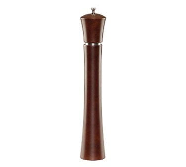 Chef Specialties Food Service Supplies Each Chef Specialties 17880 Chef Professional Series 17" Pueblo Mocha Finish Wood Pepper Mill