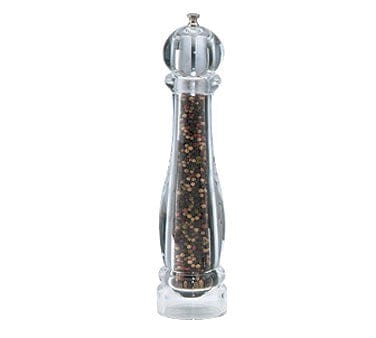 Chef Specialties Food Service Supplies Each Chef Specialties 29612 Ultima Chef Professional Series 12" Tall Clear Acrylic Pepper Mill