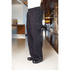 Chef Works Essentials Each Basic Baggy Pants, double-needle topstitching detail, built-in f
