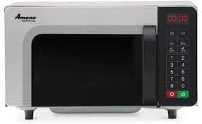 Chesher Commercial Ovens Each Amana RMS10TSA 1000w Commercial Microwave with Touch Pad, 120v