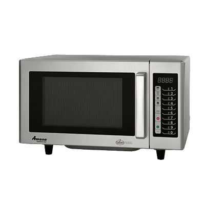Chesher Commercial Ovens Each Amana RMS10TSA 1000w Commercial Microwave with Touch Pad, 120v