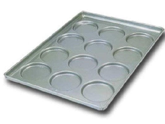 Chicago Metallic Bakeware Each Chicago Metallic 10353 Aluminized Steel Seamless Individual Hamburger Roll | Denson CFE