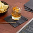 Choice Essentials Case Choice Black 2-Ply Customizable Beverage / Cocktail Napkins - 1000/Case 5002BNAPBLK