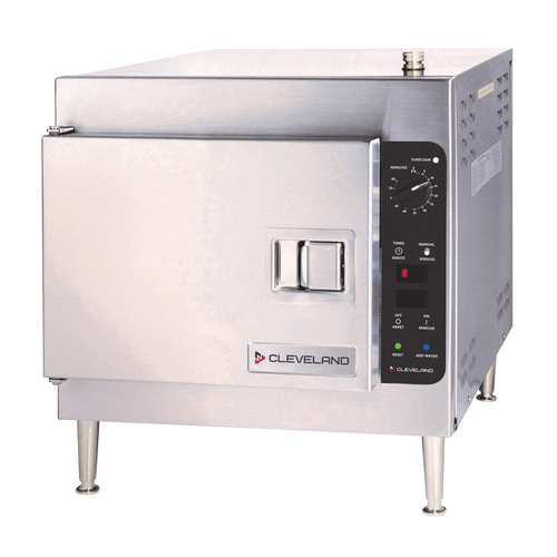 Cleveland Range Commercial Cooking Equipment Each Cleveland 21CET8 (3) Pan Convection Steamer - Countertop, 208v/1ph