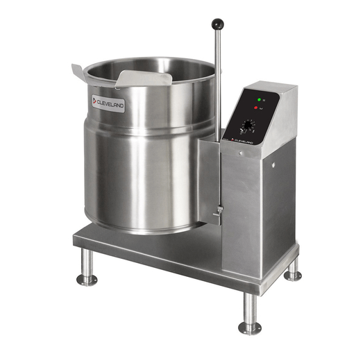 Cleveland Range Steam Cooking Equipment Each Cleveland KET20T 20 Gal Steam Kettle - Manual Tilt, 2/3 Jacket,| Denson CFE