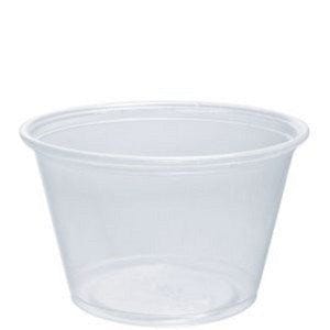 Conex Disposables Case of 2500 Conex PP Souffle Cup, Clear, 4 oz, 1/CS/2500 (12505133)