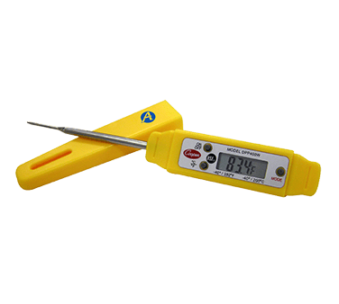 Cooper-Atkins Corporation Smallwares Each Cooper-Atkins DPP400W-0-8 Digital Pocket Test Thermometer, Waterproof, Pen Style, -40/392°F Temperature Range | Denson CFE