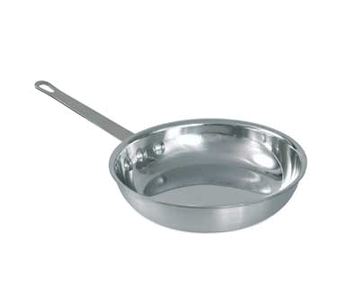 Crestware Smallwares Each Fry Pan, 7-1/2", chrome plated steel handle, heavy gauge 30