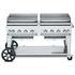 Crown Verity Canada Outdoor Cooking Equipment Crown Verity CV-MG-60 60" Mobile Griddle | Denson CFE