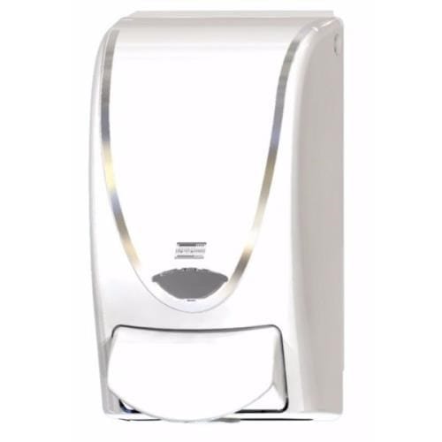 DEB JanSan Each DEB CHR1LDS Proline Curve 1000 Foaming Soap Dispenser - 1 L, White and Chrome | Denson CFE