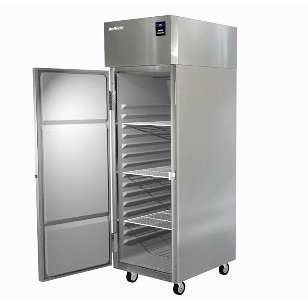 Delfield Reach-In Refrigerators and Freezers Each Delfield 6025XL-S 25 1/2" Single Section Reach In Refrigerator, (1) Solid Door, 115v