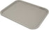 Denson CFE Bar Supplies Each Cafe Tray, 17-7/8"L x 14"W x 15/16"H, rectangular, drying/stacking lugs, skid and scratch resistant, polypropylene, gray