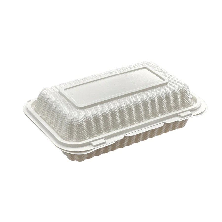 Denson CFE Disposables Case EP28 Microwavable Take Out Containers 9" x 6" Taterware, Case of 150 | Denson CFE