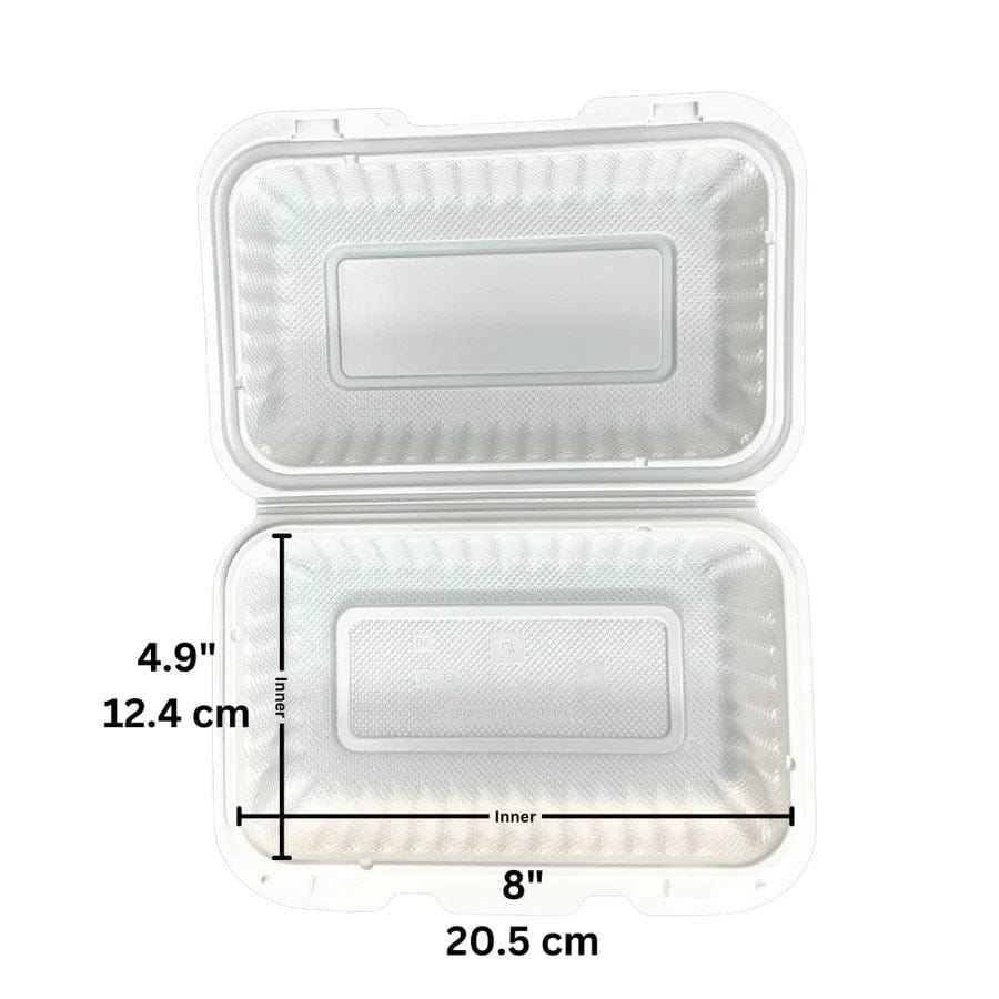 Denson CFE Disposables Case EP28 Microwavable Take Out Containers 9" x 6" Taterware, Case of 150 | Denson CFE