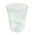 Denson CFE Disposables Case HT HT32.99B 32 oz Clear PP Deli Container (Cylinder “Pineapple” Style) | Denson CFE