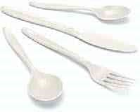 Denson CFE Disposables Case White Plastic Soup Spoon, 1000 Pcs Disposable Cutlery