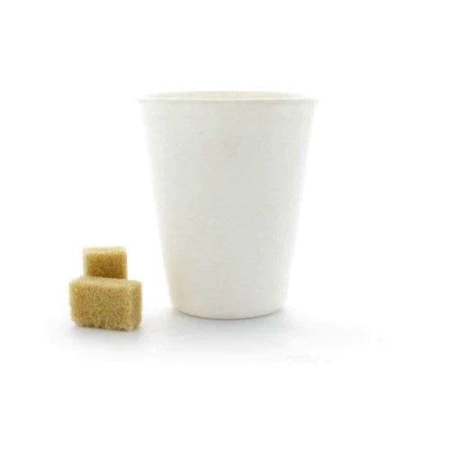 Denson CFE Essentials Case EFCU708-D Sugarcane Compostable and Biodegradable 8 Oz Party Cups | Denson CFE