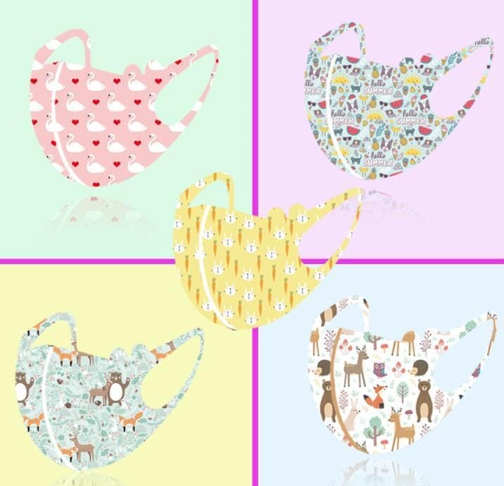 Denson CFE Essentials Each Kids Ice Silk Mask 3D Boys Girls | PPE, Face Protection | Denson CFE