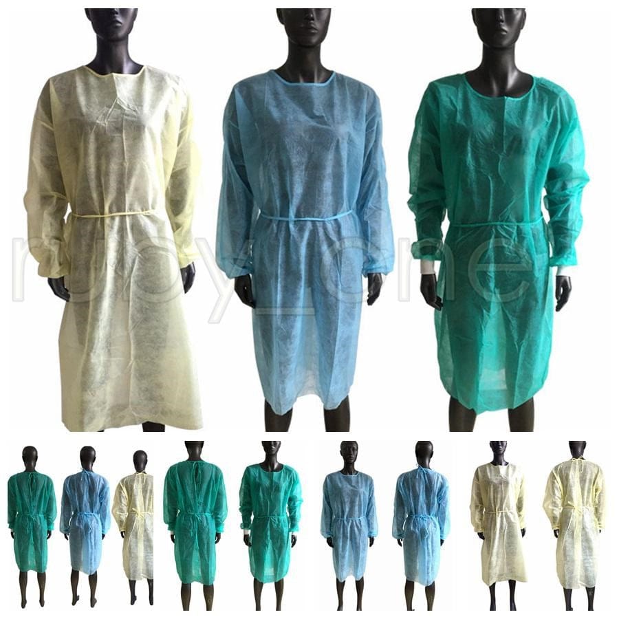 Denson CFE Unclassified Each Non-woven Protective Clothing Disposable Isolation Gowns