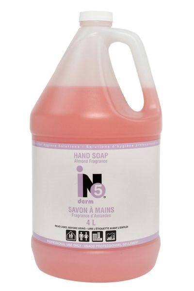 DISSAN GROUP Sanitation & Janitorial Each Derm 5 Pink Almond Hand Soap 4L