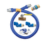 Dormont Manufacturing Commercial Cooker Parts & Accessories Each / Blue CAN1675KIT2S48-Dormont Blue Hose Moveable Gas Connector Kit, 3/4