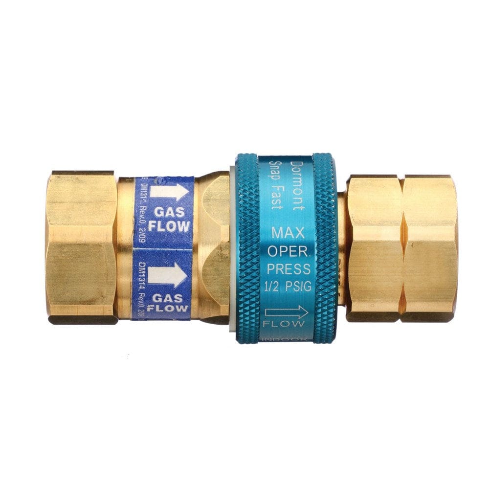 Dormont Manufacturing Cooking Equipment Accessories and Gas Connectors Dormont 3/4" SnapFast QD, packaged in a retail bag