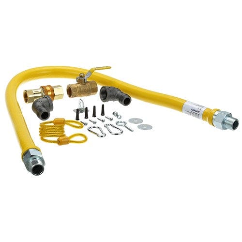 Dormont Parts & Accessories Each 44-S0290-48 Dormont Mavrik gas hose kit , 3/4" x 48"-APT40