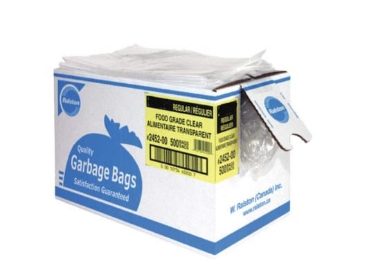 DURA PLUS Essentials Case 2756-01 DURA PLUS. Strong Garbage Bags, 35x50, 200 per Box,