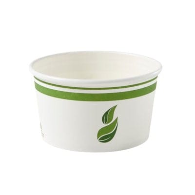 Eco Guardian Essentials Pack Eco Guardian EG-P-PL-S12 Compostable PLA Lined Paper Bowl (500-pack) | Denson CFE