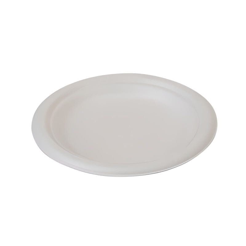 ECO-PACKAGING Disposables Case EP-011P 6" Compostable Sugarcane Plate, 1000/Case | Denson CFE