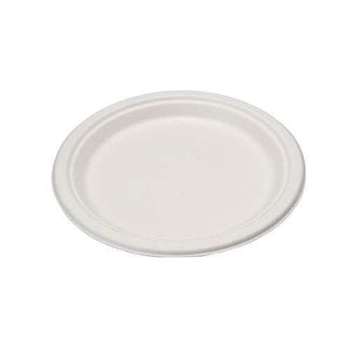 ECO-PACKAGING Unclassified Case of  500 EP-013P 9" Compostable Sugarcane Plate, 500/case | Denson CFE