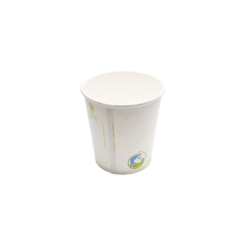 Eco-Packaging Unclassified Eco-Packaging EP-BHPC10 10 oz Compostable Hot Drink Paper Cup, White, 1000/case | Denson CFE