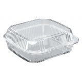 Ecopax Essentials Case Ecopax 9" x 9" Clear OPS Clamshell Container 250/case | Denson CFE