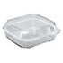 Ecopax Essentials Case Ecopax OPS993S 9" x 9" Clear OPS Clamshell Container 250/case | Denson CFE
