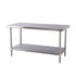 EFI Sales Ltd. Canada Commercial Work Tables and Stations Each EFI T3048 30" x 48" 18 Gauge Stainless Steel Work Table | Denson CFE