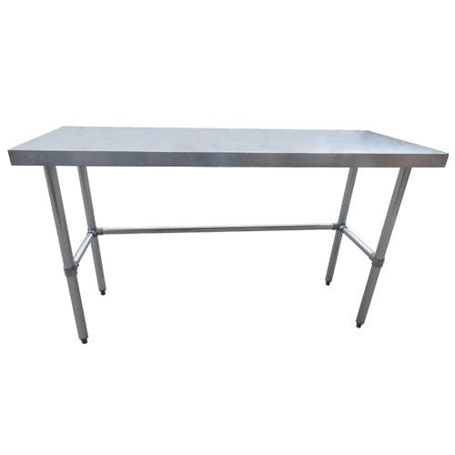 EFI Sales Ltd. Canada Commercial Work Tables and Stations Each EFI TLB2436 24? x 36? 18 Gauge Stainless Steel Work Table With Leg Brace