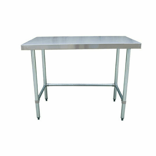 EFI Sales Ltd. Canada Commercial Work Tables and Stations Each EFI TLB2484 24? x 84? 18 Gauge Stainless Steel Work Table With Leg Brace
