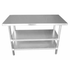 EFI Sales Ltd. Canada Commercial Work Tables and Stations Each EFI TUG3036 30? x 36? Galvanized Undershelf for Stainless Steel Work Table | Denson CFE