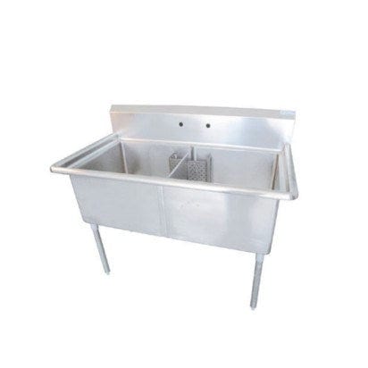 EFI Sales Ltd. Canada Compartment Sinks Each Pot Sink, two compartment, c/w s/s legs