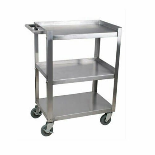 EFI Sales Ltd. Canada Essentials EFI CBC1932KD-15 Bussing Cart - 19 in x 32 in, Stainless Steel | Denson CFE