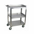 EFI Sales Ltd. Canada Essentials EFI CBC1932KD-15 Bussing Cart - 19 in x 32 in, Stainless Steel | Denson CFE