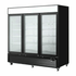 EFI Sales Ltd. Canada Merchandisers Each EFI C3-82GDVC 3 Swing Door Glass Refrigerator Merchandiser