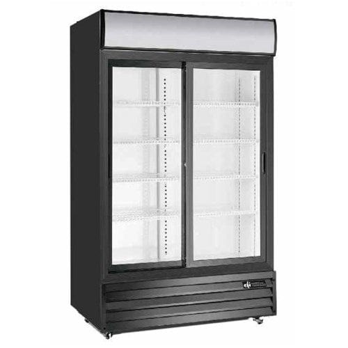 EFI Sales Ltd. Canada Merchandising and Display Refrigeration Each EFI C2S-45GD 45" 2 Door Glass Merchandiser Refrigerator