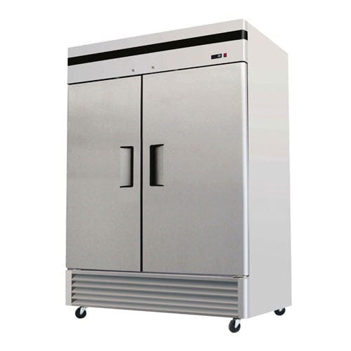 EFI Sales Ltd. Canada Reach-In Refrigerators and Freezers Each EFI F2-39VC 39" 2 Door Solid Reach-In Freezer | Denson CFE